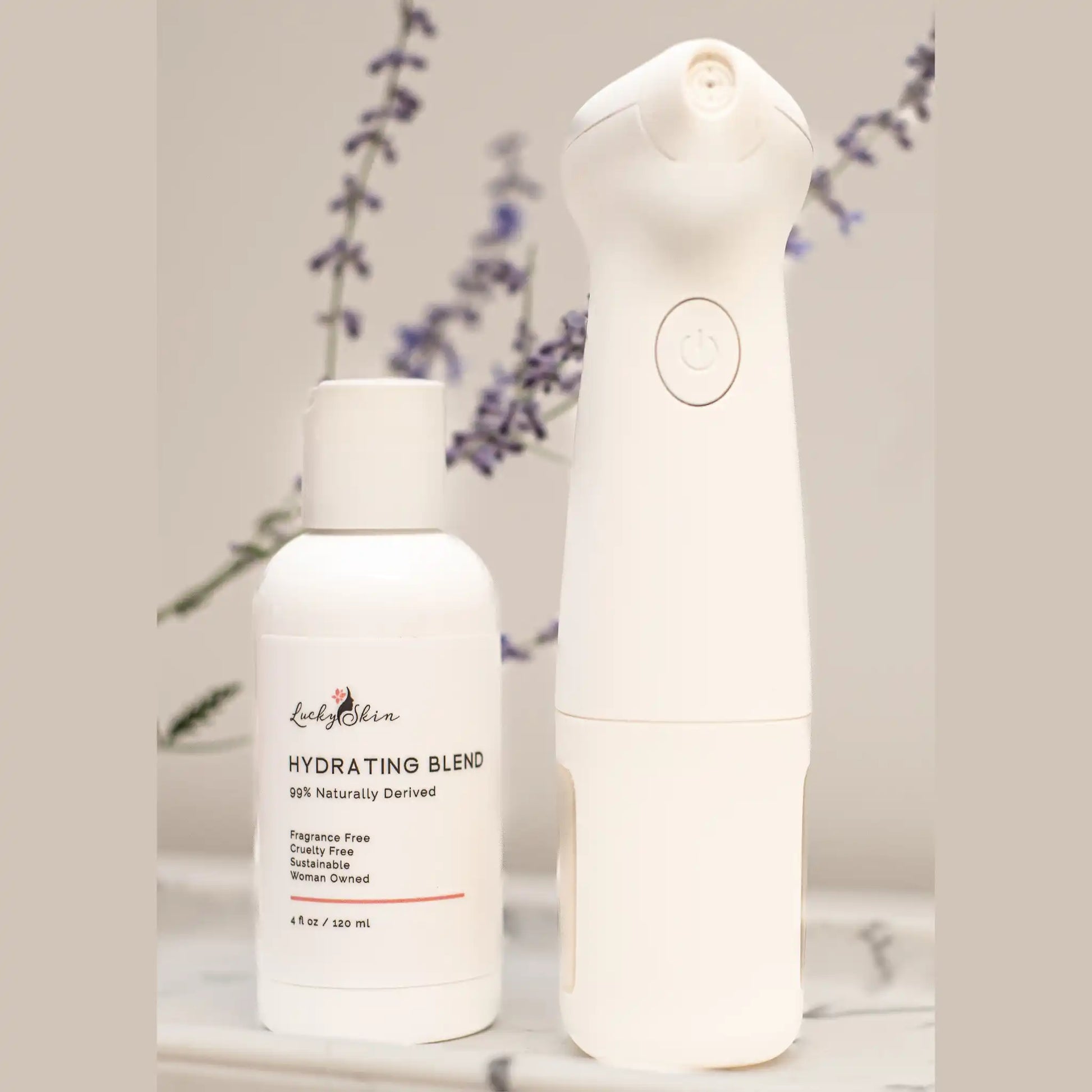 Lucky skin hydro dermabrasion device with the hydrating blend